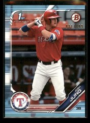 2019 Bowman Draft Josh Jung #BD-7 Sky Blue 81/499