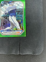 BLAKE MITCHELL 2025 Bowman Draft Chrome #BDC-160 Green Shimmer Refractor /99