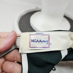 Vintage NCAA Final Four Hat Strap Back One Size Green Basketball NCAAaction!