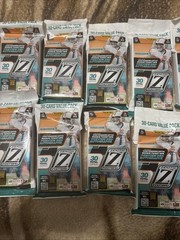 Panini NFL FOOTBALL Lot Of 12 Packages And One Box,includes Shipping /Price Drop