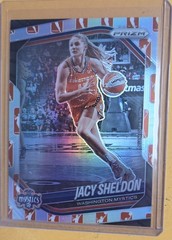 2025 Panini Prizm WNBA – Jacy Sheldon #113 WNBA Logo Prizm