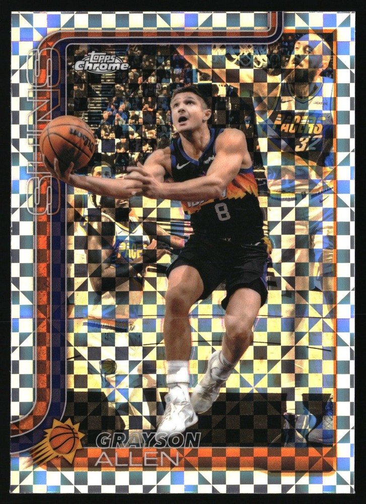 2025-26 Topps Chrome Update #95 Grayson Allen X-Fractor