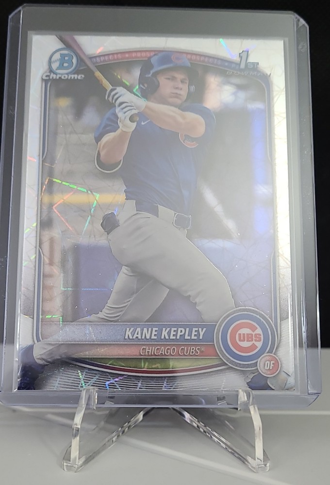 2025 Bowman Draft – Chrome Kane Kepley #BDC-200 Laser Refractor (RC)