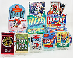 [RARE] 1990-1993 Vintage NHL Hockey O-Pee-Chee Five (5) Pack Factory Sealed Lot