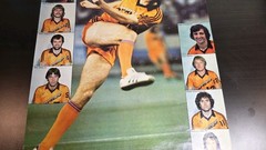 Vintage 1978-1980 Detroit Express Soccer Team Poster Adidas 21 1/2&Prime; x 13 3/4&Prime;