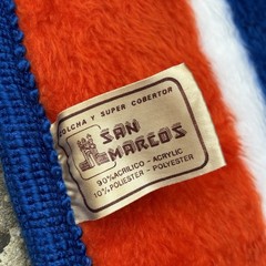 Vintage Denver Broncos Football Stadium Lap Blanket 60”x30” -EXCELLENT CONDITION