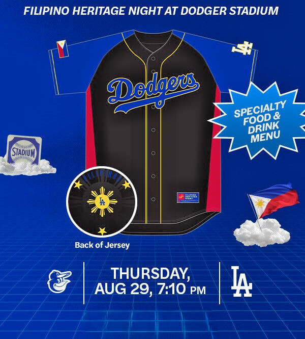 Size M 2024 Filipino Heritage Jersey LA Dodgers – Medium SGA * Authentic *