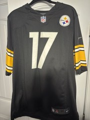 Pittsburgh Steelers Mike Wallace On Field NFL Nike Jersey Size Med NFL Authentic