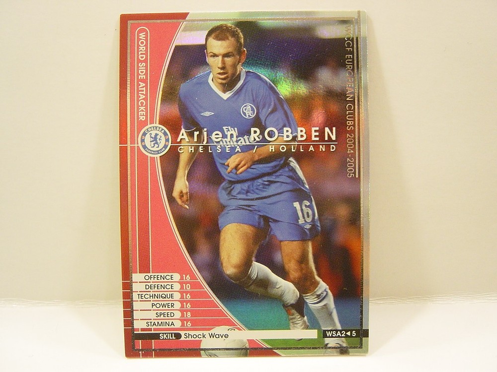 Panini WCCF 2004-05 WSA Arjen Robben 1984 Holland　No.16 Chelsea FC World Side