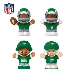 Philadelphia Eagles NFL Little People Collector Set | Alternate Jersey