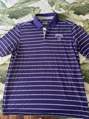 Mens Under Armour Polo Golf Shirt Gonzaga Bulldogs Loose SHORT SLEEVE