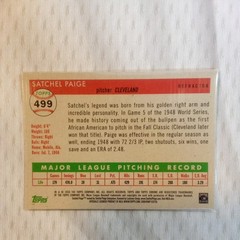 🪶2025 Topps Chrome Platinum Satchel Paige refractor