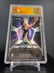 CZG95 – 2022-23 Panini Spectra – Grayson Allen #DS-WAB – Auto 1/49 – Graded 9.5