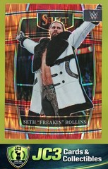 2022 Panini Select WWE Orange Flash Prizms Seth « Freakin » Rollins #8