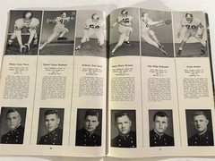 1960 NOTRE DAME vs NAVY Program NICK BUONICONTI Daryle LAMONICA Myron POTTIOS