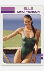 Elle Macpherson SI Swimsuit Bikini Hot Model Beautiful ACEO Fan Art Trading Card