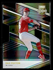 Dax Fulton 2020 Elite Extra Edition Gold Prime Numbers Die Cut 9/10 #40