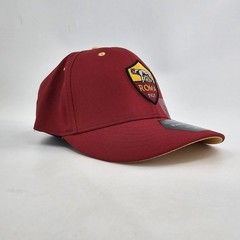 AS Roma 1927 Soccer Team Serie A Fi Collection Mens L/XL Stretch Cap Maroon NEW