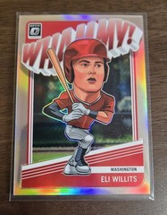 2026 Panini Donruss – Optic Eli Willits Whammy! #4 (RC) Washington – Case HIT
