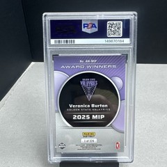 2025 Panini Instant WNBA – Award Winners Veronica Burton #MIP PSA 9