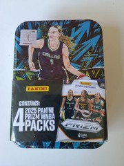 2025 Panini Prizm WNBA Paige Bueckers Tin Sealed 4 Packs Rookie Chase