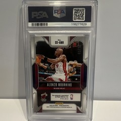 Alonzo Mourning Prizm Sensational Signatures Gold Shimmer /10 PSA 10 FOTL