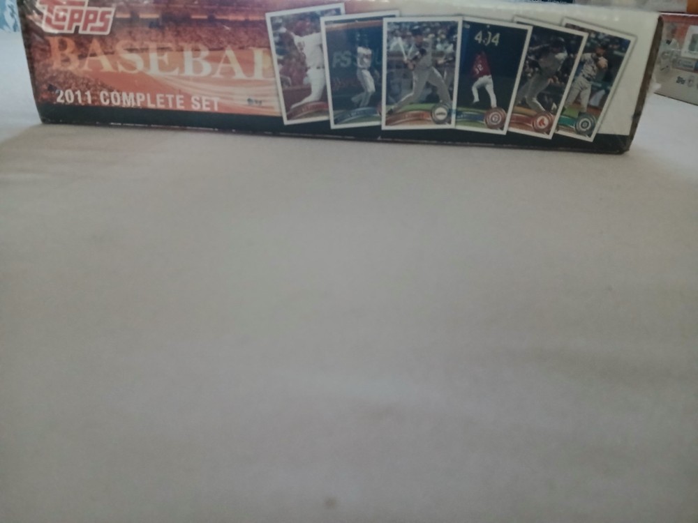 Topps 2011 MLB Baseball Complete Set 661 Cards Standard Size Card Stock Fac Seal