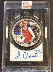 2025 Panini One and One WNBA Alysha Clark Snapshot Signatures Auto /99 #SS-AC