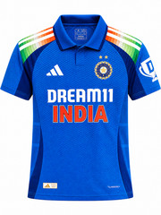2026 India Cricket Fan Jersey Blue T20 ODI Match Shirt