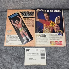WWF/WWE Program Magazine Vol 190 Ultimate Warrior 1991 World Wrestling