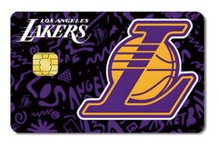 LA Laker Logo + Kobe Credit/Debit Card Sticker Bundle