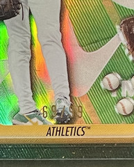 2025 Bowman Draft Jamie Arnold Green In Action Die Cut /99 #BIA-3 Athletics