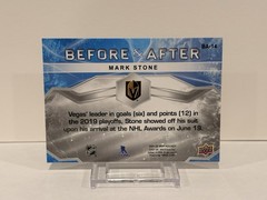 2021-22 Upper Deck MVP #BA-14 Mark Stone Before and After
