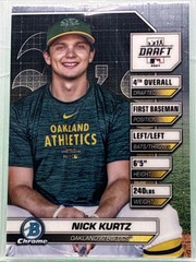 2024 Bowman Draft – Bowman Draft Night Nick Kurtz #BDN-3 (RC)