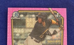 2026 Bowman Chrome Edward Florentino #BCP-82 1st Bowman Pink Mojo Refractor /199