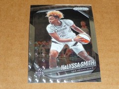 2025 Panini Prizm WNBA SWIRL PRIZM PARALLEL NALYSSA SMITH ACES #119