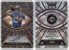 2023 Spectra Spectral Signatures 126/149 Stetson Bennett IV Rookie Auto RC 10qe