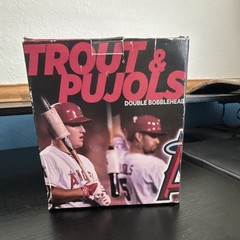 Kloanz Inc. Mike Trout & Albert Pujols Los Angeles Angels MLB Bobblehead