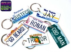 Personalized New York Yankees Keychain – Baseball Name Bag Tag- Custom Engraved