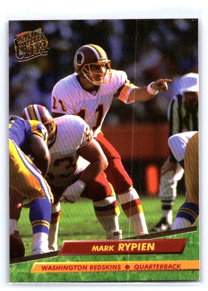 1992 Ultra #412 Mark Rypien