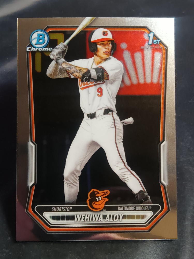 2026 Bowman ⭐1st Bowman Chrome⭐ #BCP-135 Wehiwa Aloy (RC) Orioles