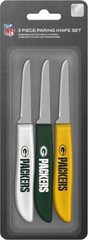 Green Bay Packers Pairing Knife Set 3-Pack The Sports Vault NFL Official Merch