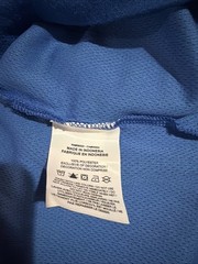 Nike NCAA DePaul Blue Demons Basketball Victory Dri-FIT Half-Zip Pullover Sz XL