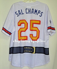 2026 BROOKLYN CYCLONES SGA WWE CHAMPIONSHIP JERSEY ADULT XL NEW YORK METS MiLB