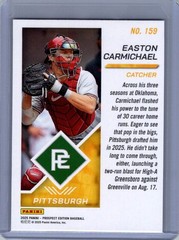 2025 Panini Prospect Edition #159 Easton Carmichael