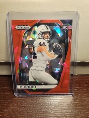 2025 Panini Prizm Draft Picks – Tyler Warren #107 Red Ice Prizm (RC)