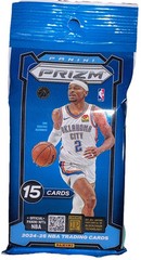 🔥 2024-25 Panini Prizm NBA 🏀 Basketball Fat Pack Factory Sealed 💥