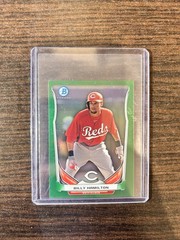 2014 Bowman Chrome Mini Green Refractor 1/10 Billy Hamilton #BM-CR1