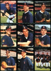 1994 Mothers Cookies CALIFORNIA ANGELS Team Set CAREW EDMUNDS BO JACKSON SALMON