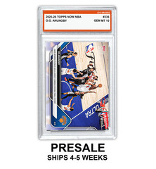 O.G. Anunoby Knicks 2025-26 Topps Now NBA #336 Graded Gem Mint 10 – Presale